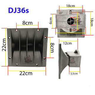Họng loa colum, array, loa cột, phểu loa trép kèn 22x22cm, họng loa đa hướng Phụ Kiện