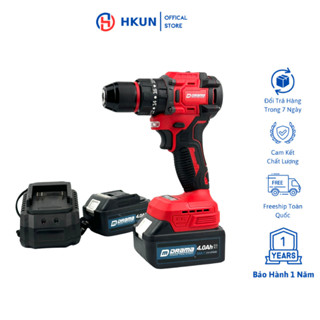 Máy khoan pin Drama D-5321 3 Chức năng Không chổi than Đầu kẹp Autolock Chân pin phổ thông