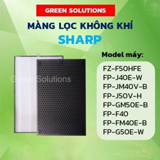 Màng Lọc Không Khí Sharp model FZ-F50HFE, FP-J40E-W, FP-JM40V-B, FP-G50E-W, FP-GM50E-B, FP-F40, FP-FM40, màng lọc hepa