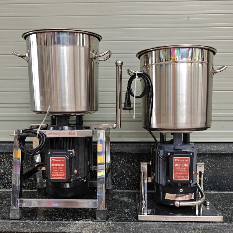 [AM] [Có Vòi Xả] Máy xay cháo, xay lá dứa, xay lá nếp, tương cà, tương ớt đa năng công suất 1100w 1500w nồi cao 25Cm