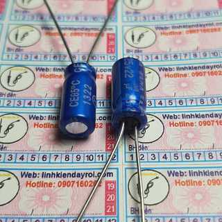 Tụ điện hóa 22uf 25v 22uf 25v22uf 5x11mm re3 hãng elna