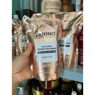 Hấp phục hồi fanino túi 500ml, siêu thơm mềm mượt , chuyên phục hồi tóc nhanh chóng