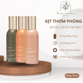 Link 2 - xịt thơm phòng bath & body works room spray khử mùi thơm lâu 42,5g