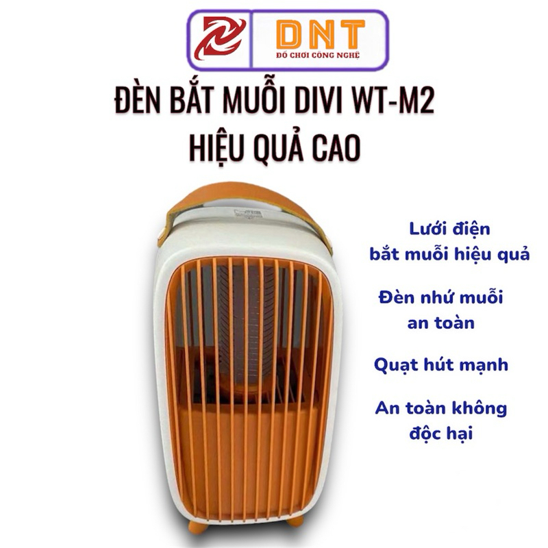 Đèn bắt muỗi DIVI WT-M2 Mosquito Killer Lamp| Máy diệt muỗi và côn trùng