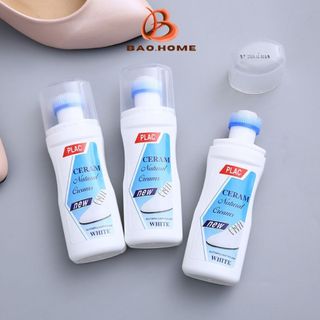Chai Xịt Tẩy Trắng Giày Thể Thao, Nước Lau Giày Dép Túi Xách Plac Kèm Đầu Chùi Tiện Dụng - Darling Home
