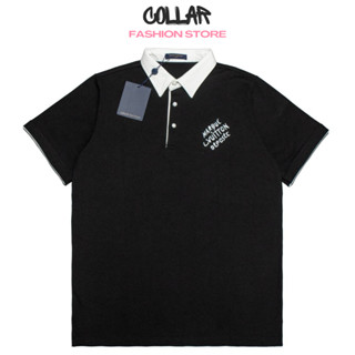 Áo polo Eo Vì thêu chữ lịch sự nam nữ cao cấp Áo polo Eo Vì thêu ngực nam nữ mới nhất