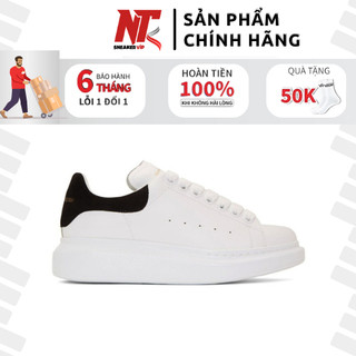 Giày Alexander Mcqueen Gót Nhung Hàng Chuẩn Full Box + Bill