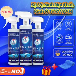 Chai Xịt Vệ Sinh Nội Thất Xwash 400ml KHỬ MÙI Diệt khuẩn Tẩy sạch Ố Mốc Làm Mới Nội Thất xế yêu
