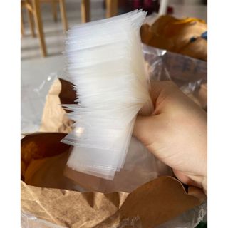 Túi nilon làm sữa chua ngắn, dài đủ size 1kg 3,7x16 3,7x18 4x12 4x16 4x18 5x12 6x12cm