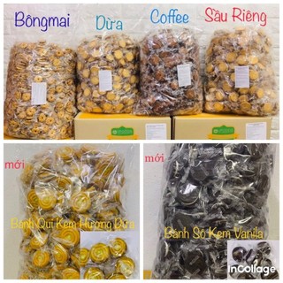 Bánh quy nhân kem vfoods thái lan – túi 100g