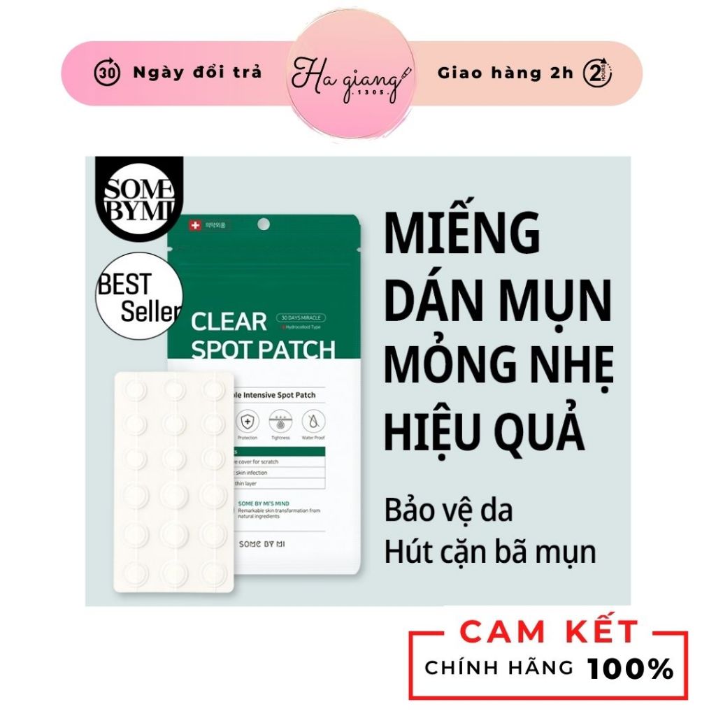 MIẾNG DÁN MỤN SOME BY MI CLEAR SPOT PATCH