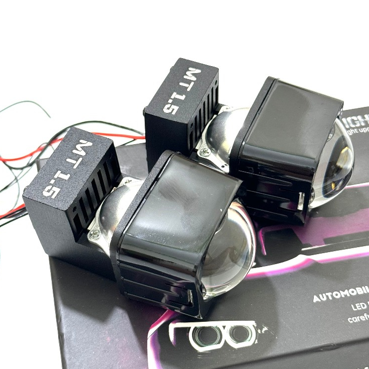 Bi cầu 1.5, Bi cầu to 1.5 inch - 45w cắt sáng chống chói lắp Ô tô xe máy (giá 1 bóng)