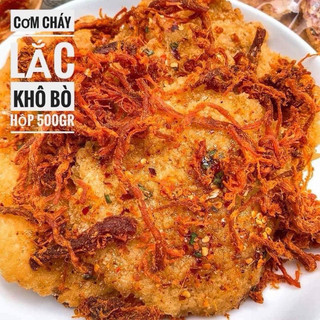 Cơm cháy lắc khô bò