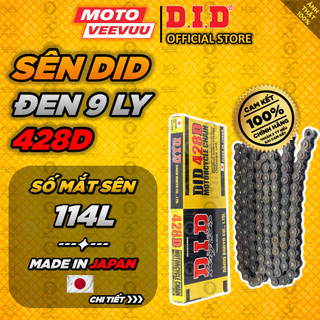 Sên did đen 428d 114 rb xe ex 135 - made in japan