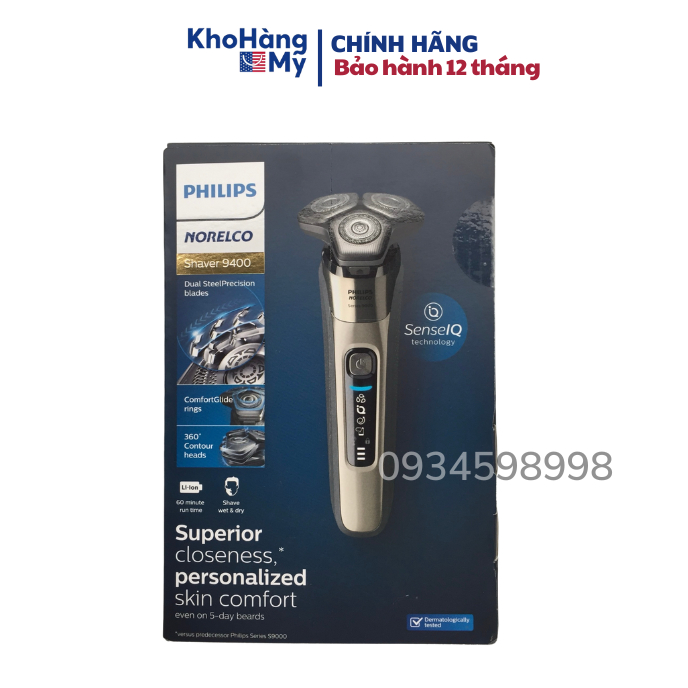 Máy cạo râu Philips Norelco Electric Shaver 9500, Shaver 9400