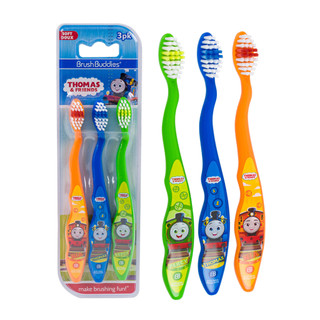 Bàn chải đánh răng Brush Buddies Thomas & Friends Toothbrush, bộ 3 cây, chính hãng