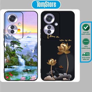 Ốp lưng Oppo Reno 11F tpu dẻo in hình thư pháp,câu nói hay,ý nghĩa