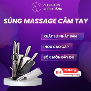 💥 bảo hành 1 năm 💥 bộ dao inox nhật 6 món nhà bếp japan - bộ dao nhà ăn 6 món inox nhật cao cấp
