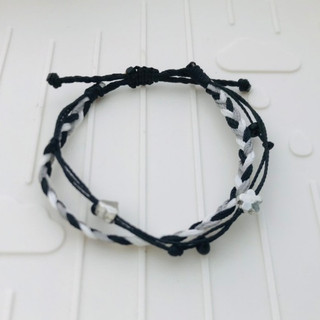 Vòng tay vòng chân nam nữ tết phối dây hạt cườm charm nhiều loại