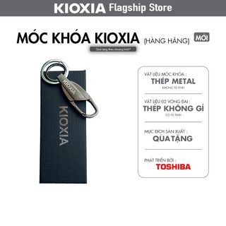 [ Qùa Tặng Giới Hạn ] Móc Khóa KIOXIA thép Metal không gỉ, Tặng kèm Thiết Bị Lưu Trữ - Hàng Chính Hãng