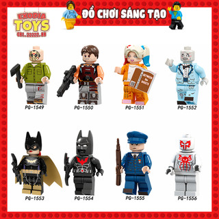 Xếp hình Minifigure Nhân vật siêu anh hùng vũ trụ Marvel và DC Comics - Đồ Chơi Lắp Ghép Sáng Tạo - POGO PG8143