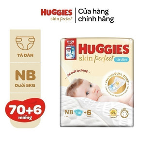 Tã dán huggies nb 70+6