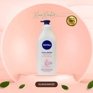 Sữa Dưỡng thể Trắng da mềm mịn dưỡng ẩm Nivea Extra White 600ml chính hãng Thái lan