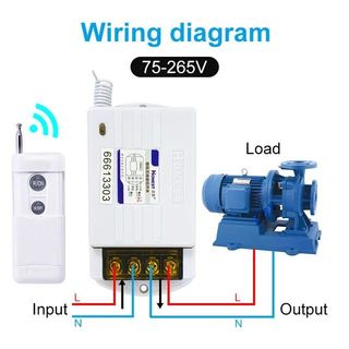 (CÓ HỌC LỆNH) Honest HT-6220KGD .Công tắc điều khiển từ xa công suất lớn 220v 40A 1000m dùng cho máy bơm ,máy rửa xe...