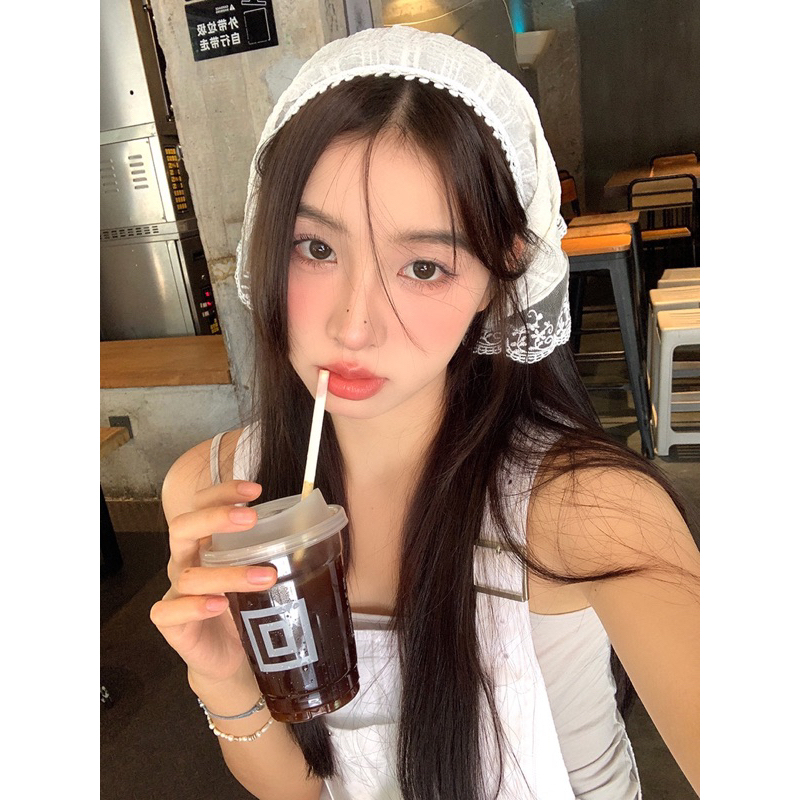 Khăn trùm đầu đi biển, khăn trùm đầu hình tam giác chất liệu đẹp Loại 1, băng đô cho nàng đi biển, đi du lịch xinh xắn | BigBuy360 - bigbuy360.vn