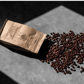 Cafe hạt Robusta, cafe hạt nguyên chất rang mộc 500g
