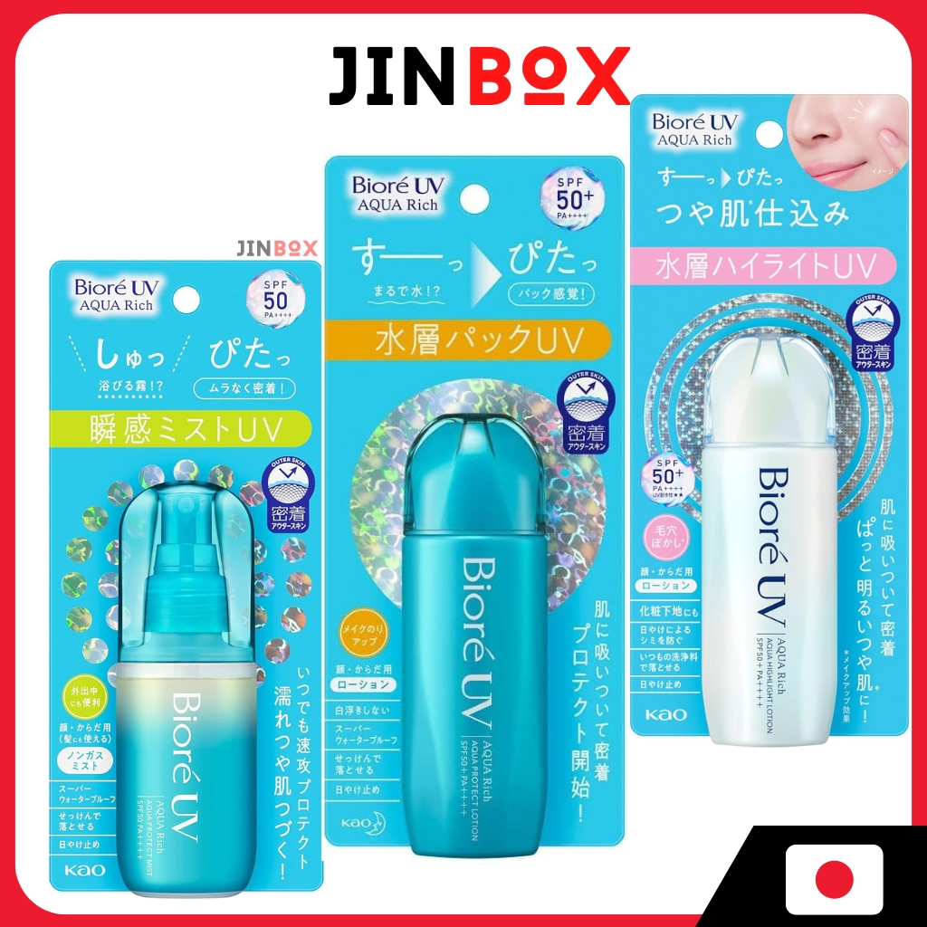 Kem chống nắng Biore UV Aqua Rich Aqua Protect Mist SPF50+ PA++++