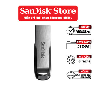 USB 3.0 SanDisk Ultra Flair SDCZ73-G46 256GB / 512GB upto 150MB/s Bảo hành 5 năm