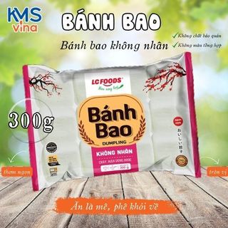 Bánh bao không nhân trắng ngắn 300g