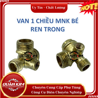 Van 1 chiều nén khí bé ren trong