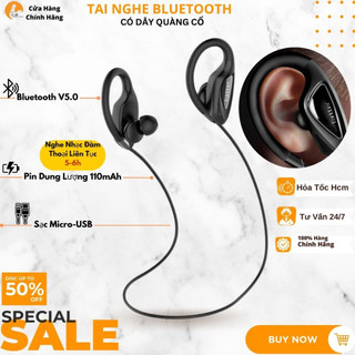 Tai nghe bluetooth có dây quàng cổ bh 32 𝐂𝐡𝐢́𝐧𝐡 𝐇𝐚̃𝐧𝐠 𝐄𝐚𝐫𝐥𝐝𝐨𝐦,bluetooth 5.0 bass trong trẻo có míc chống ồn hello-store
