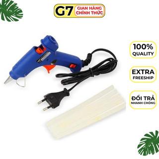 Combo súng bán keo nến nhỏ + 10 cây keo nến dài 25cm x 0.7cm
