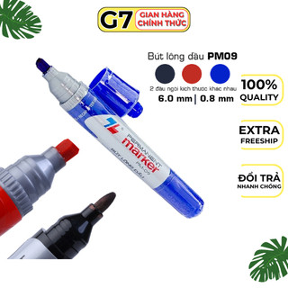 10 Bút lông dầu Thiên Long PM09, bút dạ dầu pm09 Chính Hãng