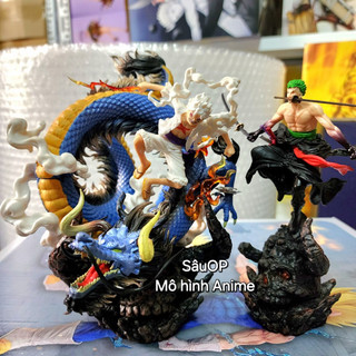 Mô hình Zoro, Luffy, Kaido cao 20cm