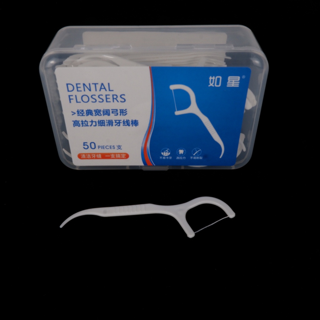 Tăm chỉ nha khoa cao cấp (50 cái/ 1 hộp)Dental Flossers