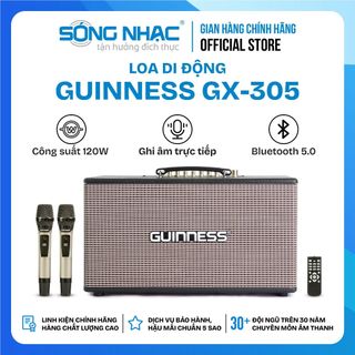 Loa xách tay sóng nhạc guinness gx - 305