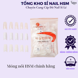 Móng nối tip hàn - móng nối móng tay - Móng nối đắp bột,đắp gel hai màu đục trong