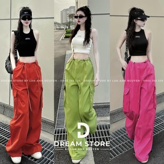 Quần suông nữ kaki mềm lưng thun co giãn q1285