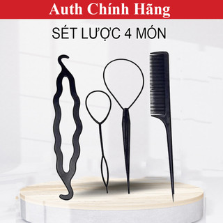 Bộ Dụng Cụ 4 Món Lược Đa Năng Tạo Kiểu Tóc Bride Care