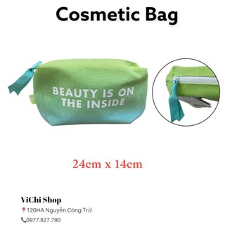 Túi đựng mỹ phẩm cosmetic bag (kéo ảnh chọn mẫu)