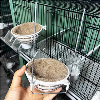 Tổ đẻ dành cho yến hót, thạch yến, siskin kèm miếng lót size 12cm