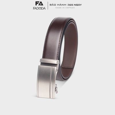 Thắt lưng nam da bò mặt trắng Fadoda FMT9