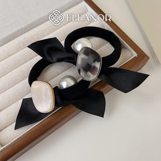 Dây buộc tóc nữ đính đá pha lê Eleanor Accessories dây cột tóc hình nơ phụ kiện tóc 6721