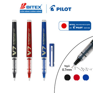Bút Pilot mực nước Hi-Tech V7 Cartridge System ngòi 0.7mm