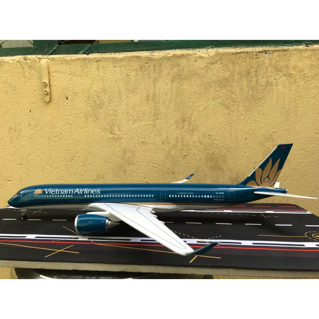 Mô hình máy bay A-320 VietJet Air 1:130, 47CM