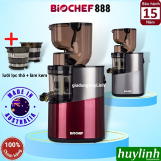 Máy ép trái cây chậm Biochef 888 - sản xuất tại Úc - Bảo hành 15 năm